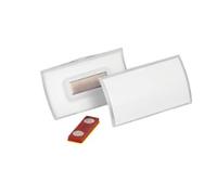 DURABLE Click-Fold Name Badge Magnet 7.5 x 4 cm Pack of 10