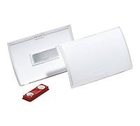 DURABLE Click-Fold Name Badge Magnet 9.5 x 6 cm PP (Polypropylene) Pack of 10