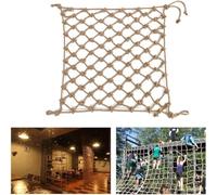 Durable Climbing Net for Kids' Playgrounds - Heavy-Duty Outdoor Load Net for Tree Houses Customizable Safety Rope Ladder Adventure Training Equipment