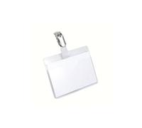 DURABLE Standard Name Badge with Clip 810619 90 x 60 mm Pack of 25