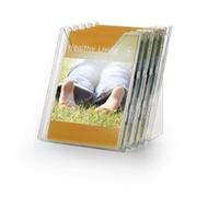 DURABLE COMBIBOXX Literature Holder XL - A4 Portrait - Clear - Wall or Table Mountable
