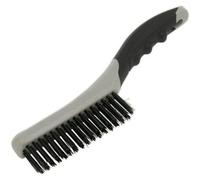 Durable Composite Wire Brush With Soft Grip Handle For Versatile Cleaning Tasks