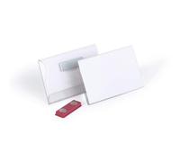 DURABLE 8117-19 = 25 x Magnetic NAME BADGES 54x90 GENUINE SEALED NEW