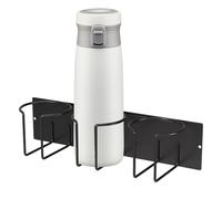Durable Construction Build: Made from coated metal or heavy-gauge steel with protective finish to resist rust and everyday wear this fridge cup holder is built for long-term use, easy to wipe clean, a