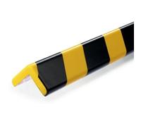 Durable Corner Protection Profile C35 - Self-Adhesive - Protection Strip Has a Length of 1 Metre - Pack of 5 - Yellow or Black