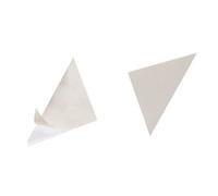 Durable Cornerfix Self-Adhesive Triangle Corner Pockets, 100 Pack, 125 x 125mm