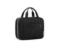 Durable Cosmetic Bags Toiletry Bag Travel Bag with Hook Waterproof Cosmetic Bag Storage Bag Portable Makeup Bag(Black)