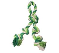 Durable Cotton Rope Dog Toys with Multiple Knots - Chew-Resistant, Safe & Interactive Tug Toys - Great for Tug-of-War, Fetch & Chewing - Ideal for Aggressive Chewers, Active Dogs & Teething Relief