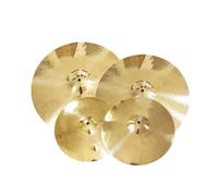Durable Cymbals 4 PCS 14Hi Hat 16 Crash 20 Ride Cymbal Bag For Professional Performance