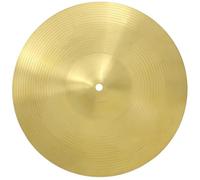 Durable Cymbals Professional 16 Inch Crash Cymbal Made Of Bronze Alloy Drum For Drummers Live Stage Studio Practice Percussion(40X40X2.2CM)