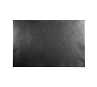 Durable Desk Mat Leather in Black | 65 x 45 cm | Hand Stitched Premium Desk Mat | Made From Soft Grained Cowhide Leather