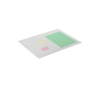 Durable Desk Mat Contoured Edges 530x400mm Polypropylene Transparent