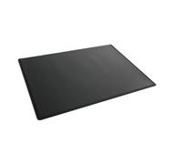Durable Clear Overlay Non-Slip Desk Mat Notes Protector Pad, 53x40cm, Black - 72