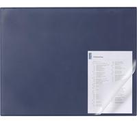 Durable Desk Mat with Edge Protector in Dark Blue | 65 x 50 cm | Pack of 1 | In