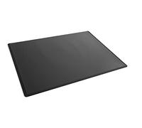 Durable Clear Overlay Non-Slip Desk Mat Notes Protector Pad, 53x40cm, Black - 72
