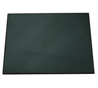 Durable Desk Mat with Transparent Overlay in Black | 65 x 52 cm | Pack of 1 | ComforTable To Use | Ideal for Keeping Small Notes and Reminders Close to Hand