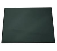 Durable Desk Mat With Transparent Overlay In Black 65 X 52 Cm Pack Of 1 Comfortable To Use Ideal For Keeping Small Notes And