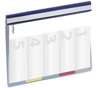 DURABLE Divisoflex 255706 A4 Blue PVC Pack of 5