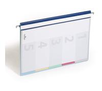 Durable DIVISOFLEX 5 Part Organiser File Folder with Index Tabs | A4 | Blue