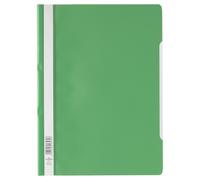 Durable Document Folder with Transparent Front Cover Green A4 50 Pieces