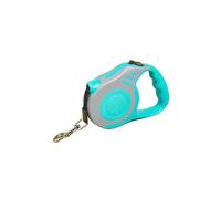 Durable Dog Leash、Dogs、Automatic Retractable Nylon Rope Cat Lead Extension Puppy Walking Running Roulette(Blue Gray,M)