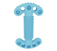 Durable Dog Toothbrush Chew Toy Stick - Teeth Cleaning with Soft Rubber Massage Point for Care and Chewing Experience (C, One Size)