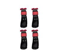 Durable Dog Walking Shoes with Protective Sole and Reflective Tape for Enhanced Pet and Comfort During Outdoor Adventures (A, S)