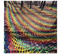 Durable Double Layer Climbing Cargo Net for Kids - 2x3m Polyester Treehouse Netting, Outdoor Climbing Accessory for Treehouses and Playgrounds