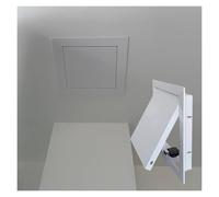 Durable Drywall Access Panel for Ceilings - Easy Open White Metal Service Door 12x12, Magnetic Lock, Custom(20x20cm)