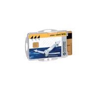 Durable Dual Security Pass Card Holder 54x85mm Clear (Pack of 50) 999108000