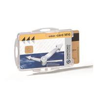 Durable Duo Security Pass Holder 54X87mm Holds 2 Id/Security Cards Transparent (Pack 50) - 999108000