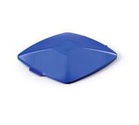 DURABLE DURABIN Hinged Lid 40 L Blue Square PP (Polypropylene)