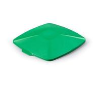 DURABLE DURABIN Hinged Lid 40 L Green Square PP (Polypropylene)