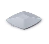 DURABLE DURABIN Hinged Lid 40 L Grey Square PP (Polypropylene)