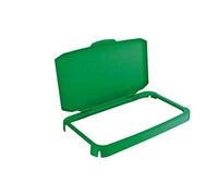 Durable DURABIN 60 Hinged Lid - Designed for DURABIN 60 Recycling Waste Bin - Green - Food Safe - Easy to Attach and Use