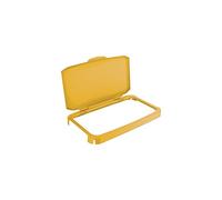 Durable DURABIN 60 Hinged Lid - Designed for DURABIN 60 Recycling Waste Bin - Yellow - Food Safe - Easy to Attach and Use