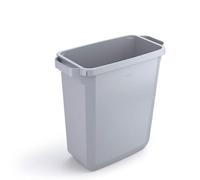 Durable Durabin Bin Rectangular 60 Litre 282x590x600mm Grey 1800496050