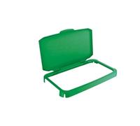 Durable 60L Hinged Bin Lid Green - Recycling Bin Lid - Food Safe - Durabin