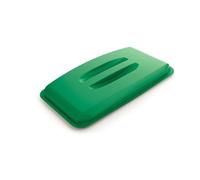 DURABIN 60L Rectangular Bin Lid - Strong Food & Freezer Safe - Green Durable Green 1 Pack