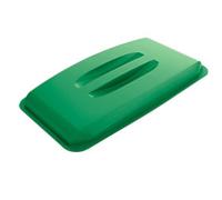 DURABIN 60L Rectangular Bin Lid - Strong Food & Freezer Safe - Green Durable Green 1 Pack