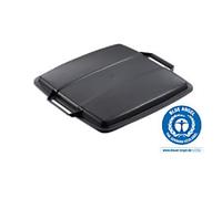 DURABLE DURABIN Bin Lid 90 L Black Square PP (Polypropylene)