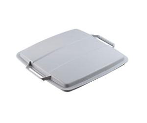DURABLE DURABIN Bin Lid 90 L Grey Square PP (Polypropylene)