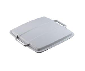 DURABLE DURABIN Bin Lid 90 L Grey Square PP (Polypropylene)
