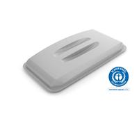 Durable Lid for Durabin Eco Rectangular Waste Bin 60 Litre Grey