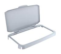 DURABLE DURABIN Hinged Lid 60 L Grey Rectangular PP (Polypropylene)