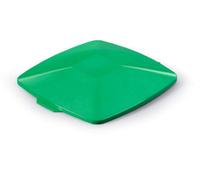 Durable Durabin Square 40L Square Lid - Strong Recycling Waste Bin Lid - Green
