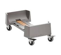 DURABLE DURABIN Trolley 60 L Grey Plastic 4 Castors 334037 Set of 7