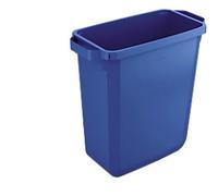 DURABLE DURABIN Waste Bin 60 L Blue PP (Polypropylene) 1800496040 Rectangular
