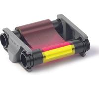 Durable Duracard Colour Ribbon for ID 300 Printer, Prints 100 ID Passes | CMYK Borderless Waterproof Printing at 260 x 300 DPI, RFID Coding, Easy to Install and Replace