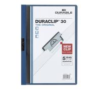Durable Clip Folder DURACLIP 30 A4 Dark Blue (Pack of 25) 2200/07
